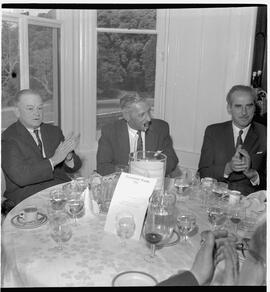 Dromoland Castle - Three men at table