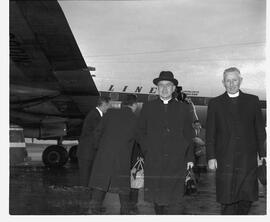 Dr Lucey, Brendan O'Regan and priest