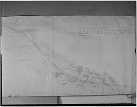 Copy of map for development of road and bridge at Bunratty