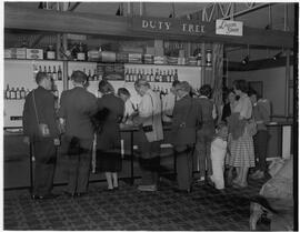 Duty Free Liquor counter in Transit shop