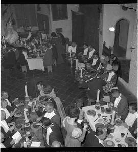 Mr Salinger at Bunratty Castle banquet