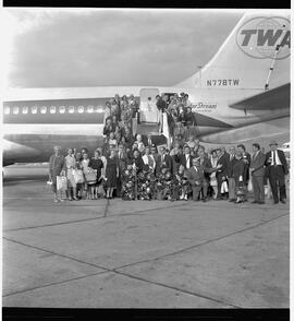 Trans World Airlines (TWA) group with pipers