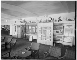 Vickers Vimy display in Transit Lounge