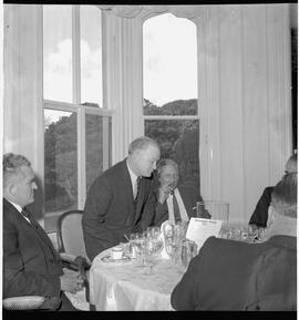 Dromoland Castle - Three men at table