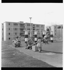 Children at play in community centre