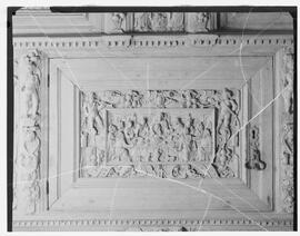 Bunratty Castle - The Last Supper, Flemish oak cupboard