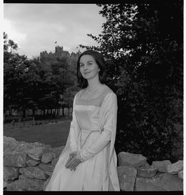 Una Kelly at Bunratty Castle