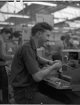 Industrial staff member