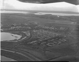 Aerial of industrial estate