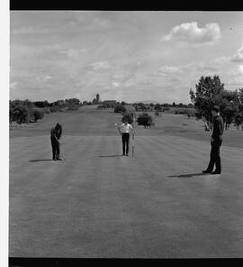 Golfing at Castletroy golf club