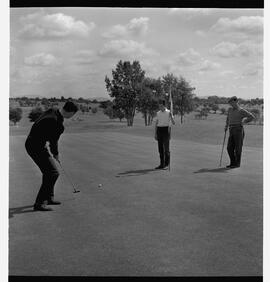 Golfing at Castletroy golf club