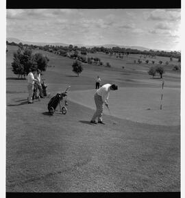 Golfing at Castletroy golf club