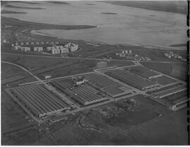 Aerial of industrial estate