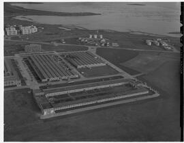 Aerial of industrial estate