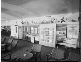 Vickers Vimy display in Transit Lounge