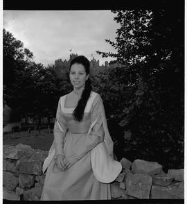 Fionnula O'Sullvian at Bunratty Castle