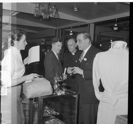 Group of Passengers at Cashmere counter