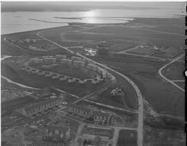 Aerial of industrial estate