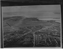 Aerial - Second industrial estate and housing