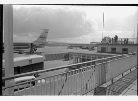 View of ramp from terminal building