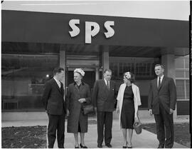 Seán Lemass at SPS factory