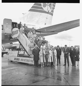Group of 30 at Aer Lingus jet