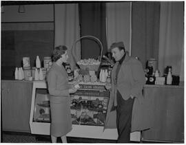 Gene Kelly at the Cold Foods counter