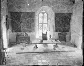 Inside Bunratty Castle - Great hall window