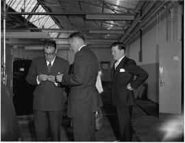 Seán Lemass at SPS factory