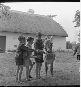 School children at Bunratty Folk Park