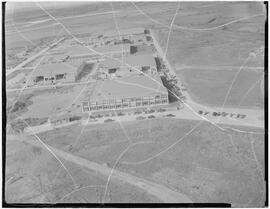 Aerial of industrial development site