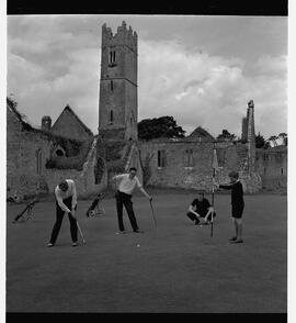 Golfing at Adare
