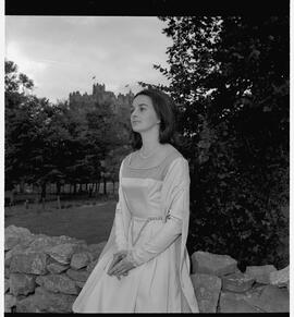 Una Kelly at Bunratty Castle