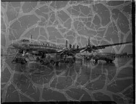 Trans World Airlines (TWA) aircraft on ramp at Shannon