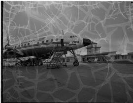 Trans World Airlines (TWA) aircraft on ramp at Shannon