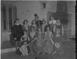 Staff at Bunratty Castle in medieval costume