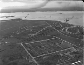 Aerial of industrial estate