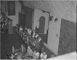 Bunratty Castle interior set-up for medieval dinner