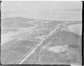 Aerial - Houses, flats, factories