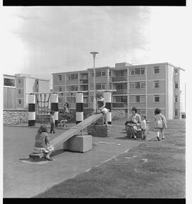 Children at play in community centre