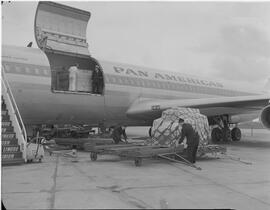 Pan American Airlines (PAA) loading cargo