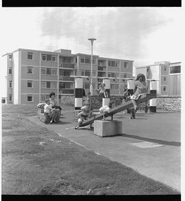 Children at play in community centre