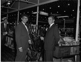 Mr Michael McDevitt with black horn sticks
