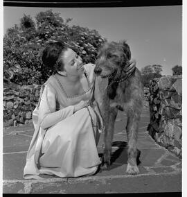 Miss Fionnula O'Sullivan at Bunratty Castle