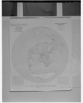 Air age map of the world