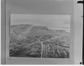 Copy of aerial - Industrial estate and housing