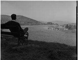 Man enjoying view in Killaloe