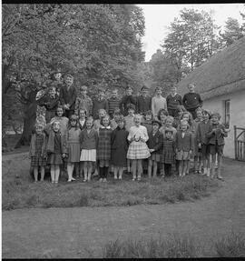School children at Bunratty Folk Park