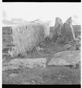 Buried dolmen in the Burren