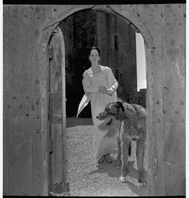 Miss Fionnula O'Sullivan at Bunratty Castle